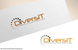 DiversIT (as short name) The European Digital Women DiversIT Charter  (as longer name) | Logo-Design von Juli creation