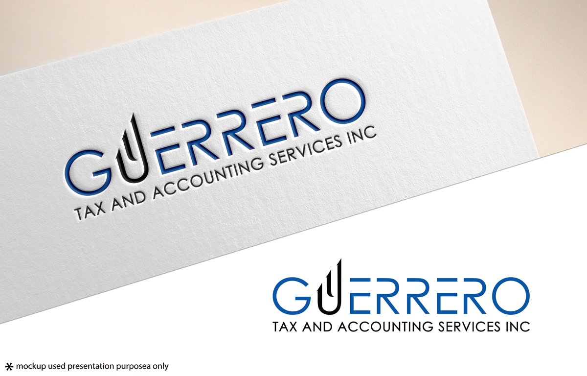 Logo Design by Juli creation for Guerrero Tax And Accounting Services, Inc. | Design #20271288