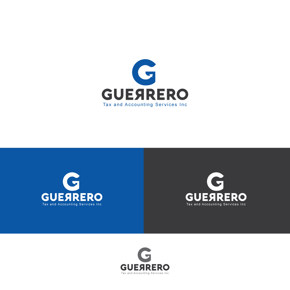 Logo Design by CreativeFlows 2 for Guerrero Tax And Accounting Services, Inc. | Design #20286928
