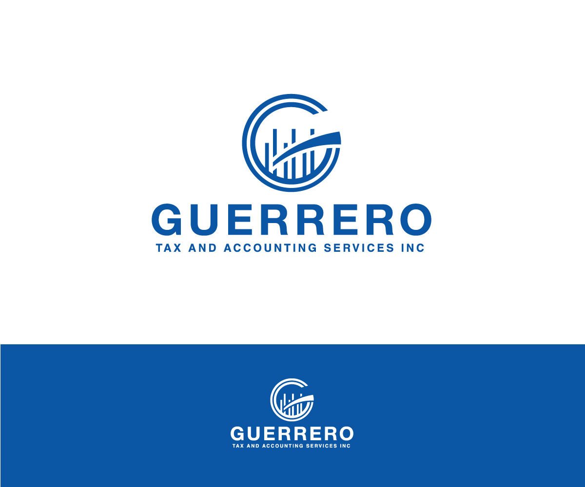 Logo Design by designmind78 for Guerrero Tax And Accounting Services, Inc. | Design #20266692