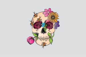 Need a Skull Designed for our Women's Boutique | Graphic Design by Akshar Shailesh
