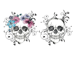 Need a Skull Designed for our Women's Boutique | Graphic Design by Whitebread