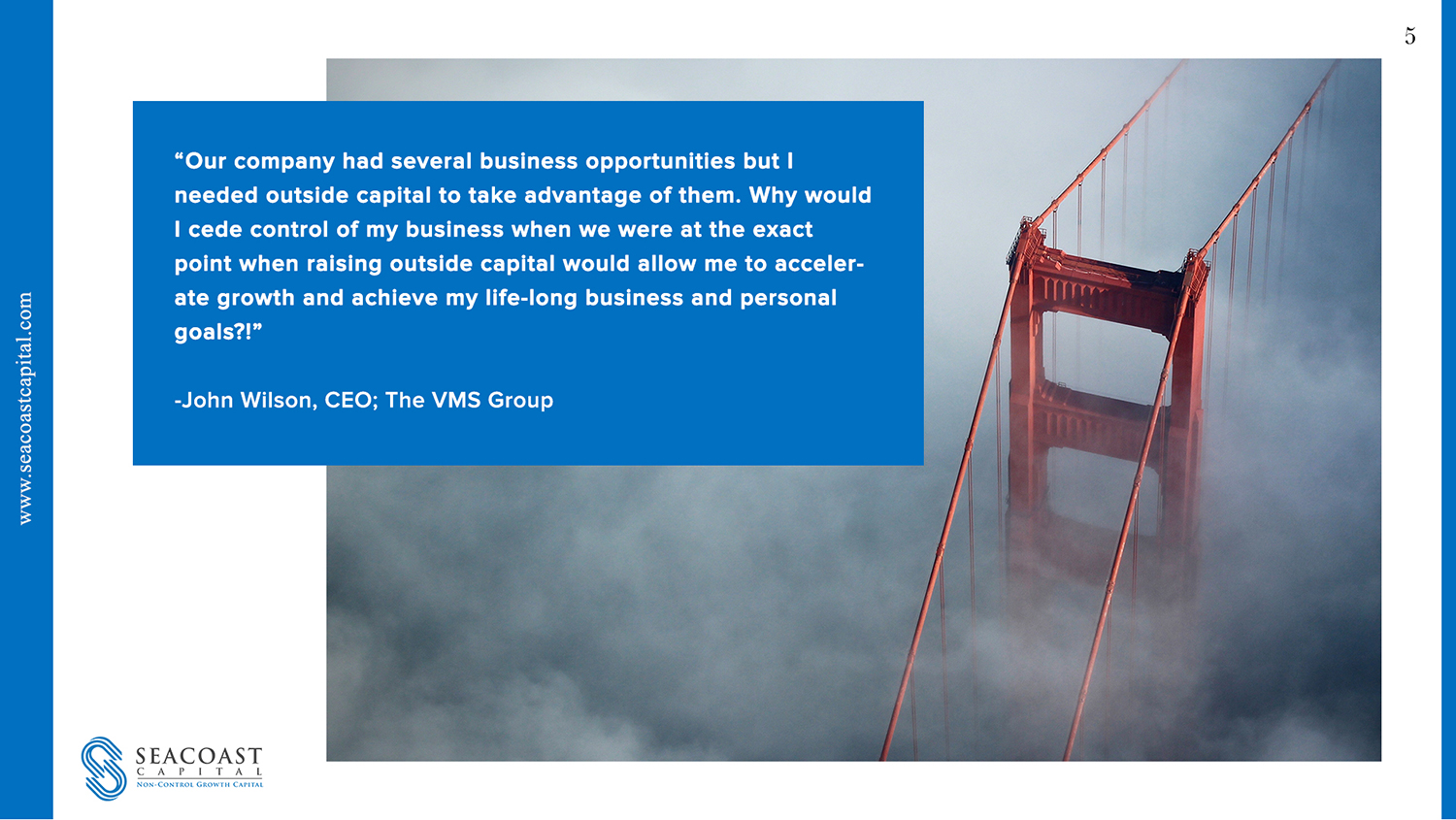PowerPoint Design by Limecom for Seacoast Capital | Design #20283823