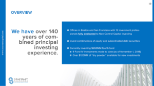 Design de PowerPoint par Limecom pour Seacoast Capital | Design : #20283837