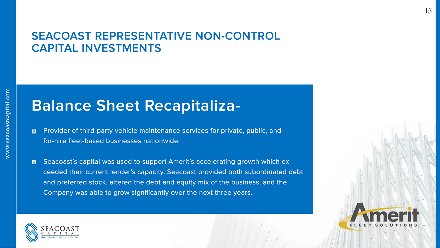 PowerPoint Design by Limecom for Seacoast Capital | Design #20283848