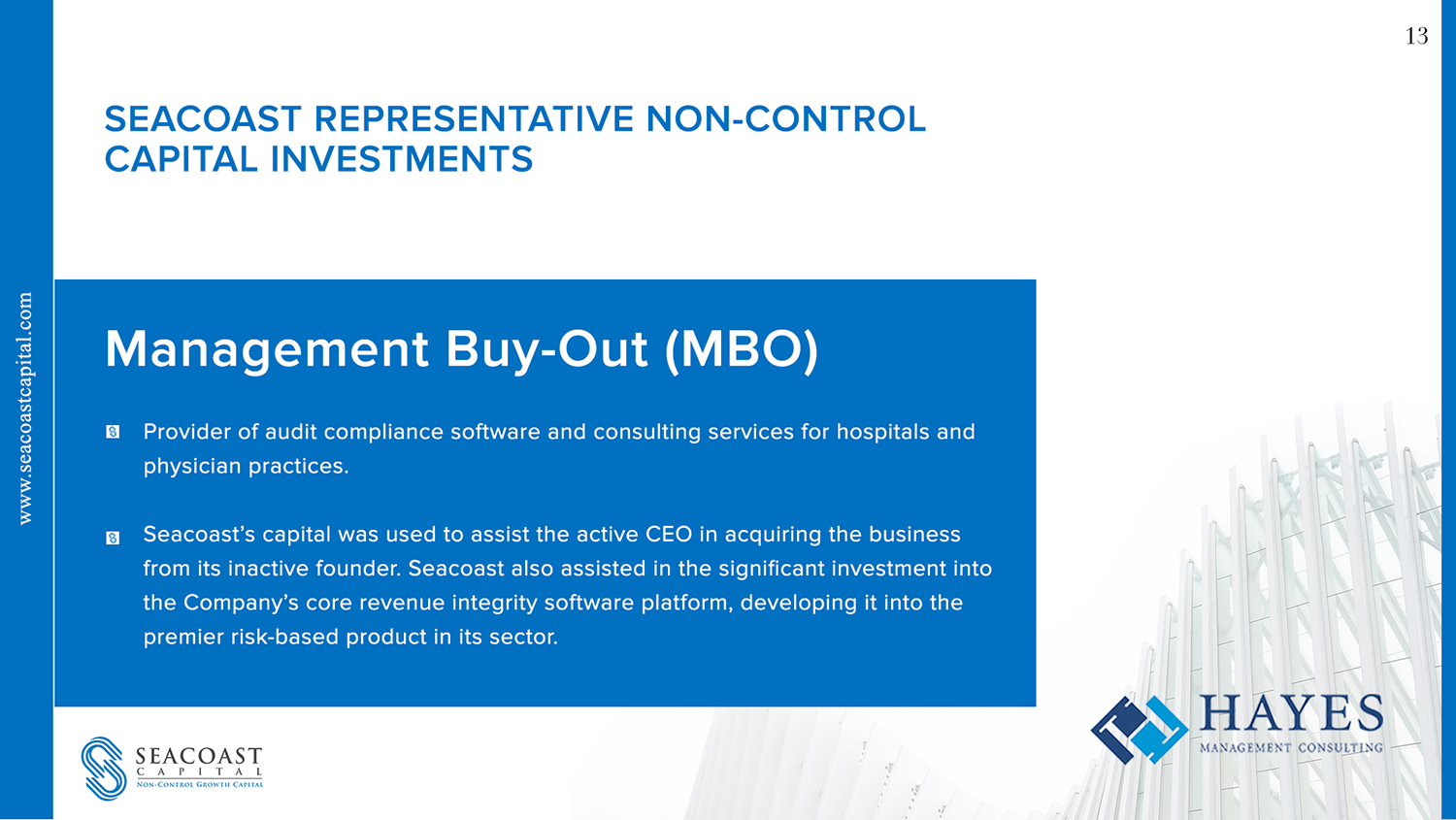 PowerPoint Design by Limecom for Seacoast Capital | Design #20283849