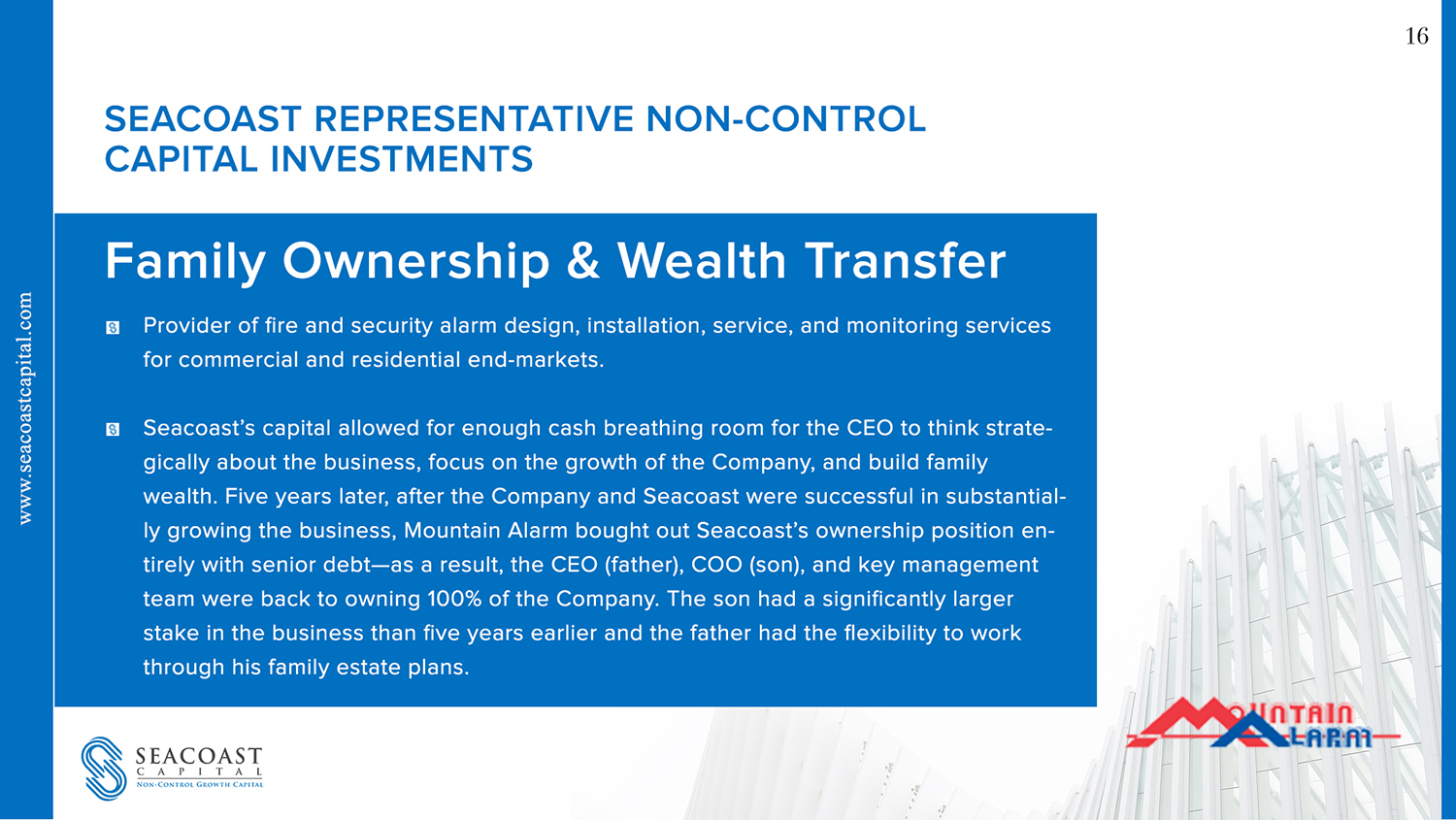 PowerPoint Design by Limecom for Seacoast Capital | Design #20283865