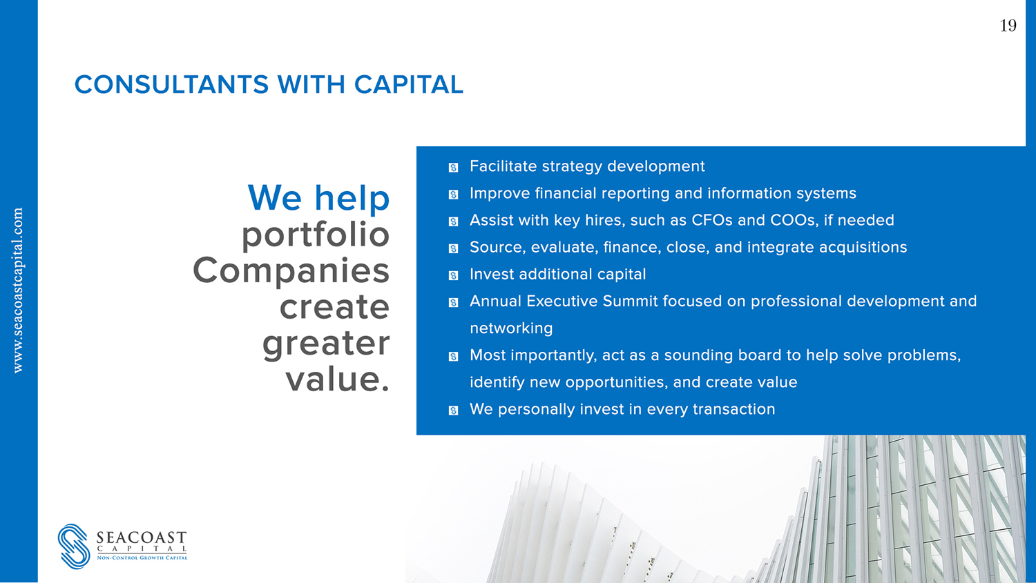 Diseño de PowerPoint por Limecom para Seacoast Capital | Diseño #20283866