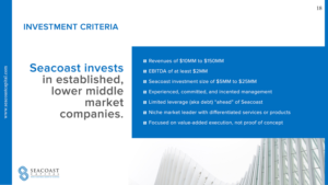 Design de PowerPoint par Limecom pour Seacoast Capital | Design : #20283869