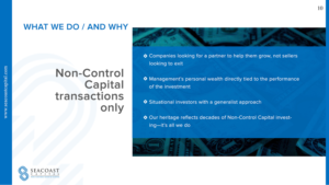 PowerPoint Design by Limecom for Seacoast Capital | Design: #20323266