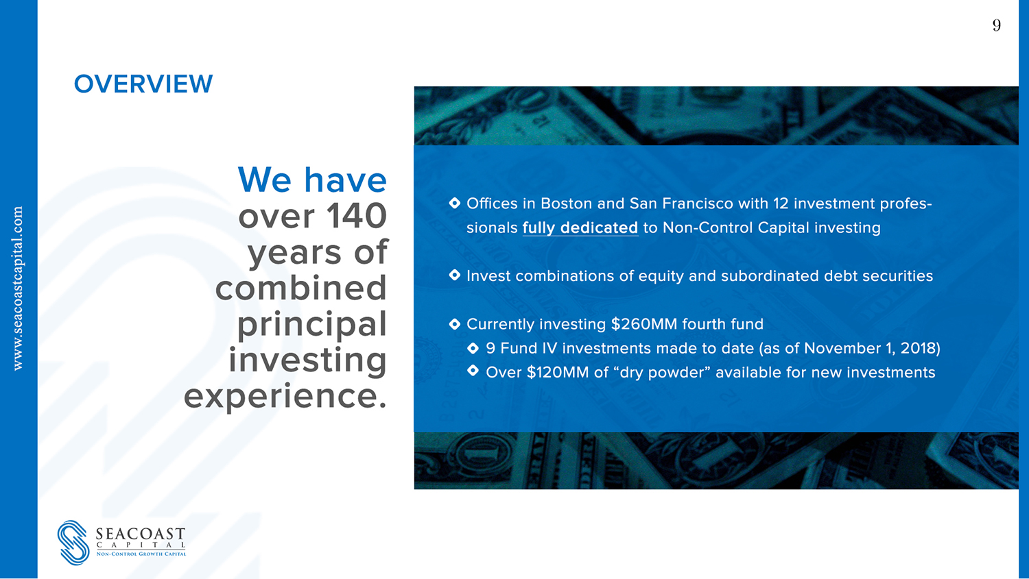 PowerPoint Design by Limecom for Seacoast Capital | Design #20323267