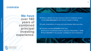 PowerPoint Design by Limecom for Seacoast Capital | Design: #20323267
