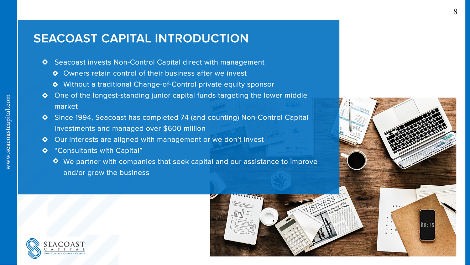 PowerPoint Design by Limecom for Seacoast Capital | Design #20323268