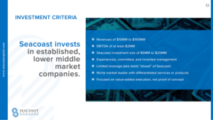 PowerPoint Design by Limecom for Seacoast Capital | Design: #20323281