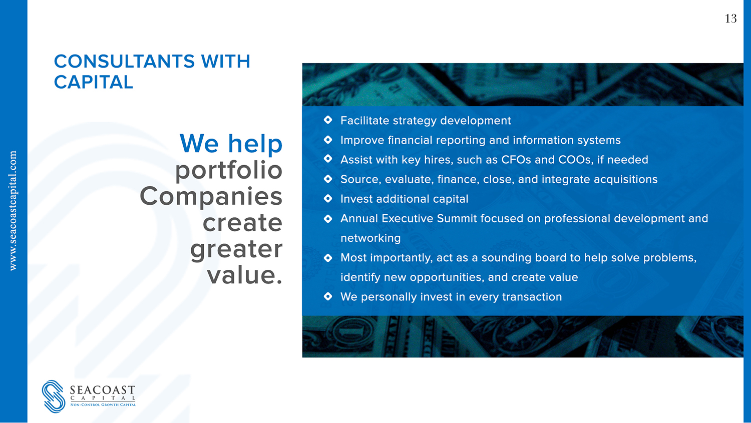 PowerPoint Design by Limecom for Seacoast Capital | Design #20323282