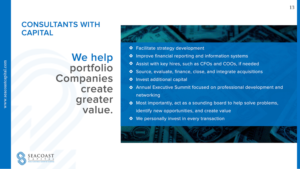 PowerPoint Design by Limecom for Seacoast Capital | Design: #20323282