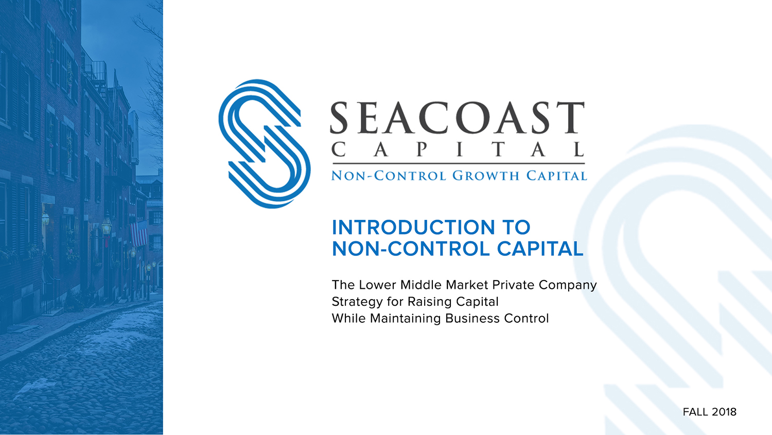 PowerPoint Design by Limecom for Seacoast Capital | Design #20323292