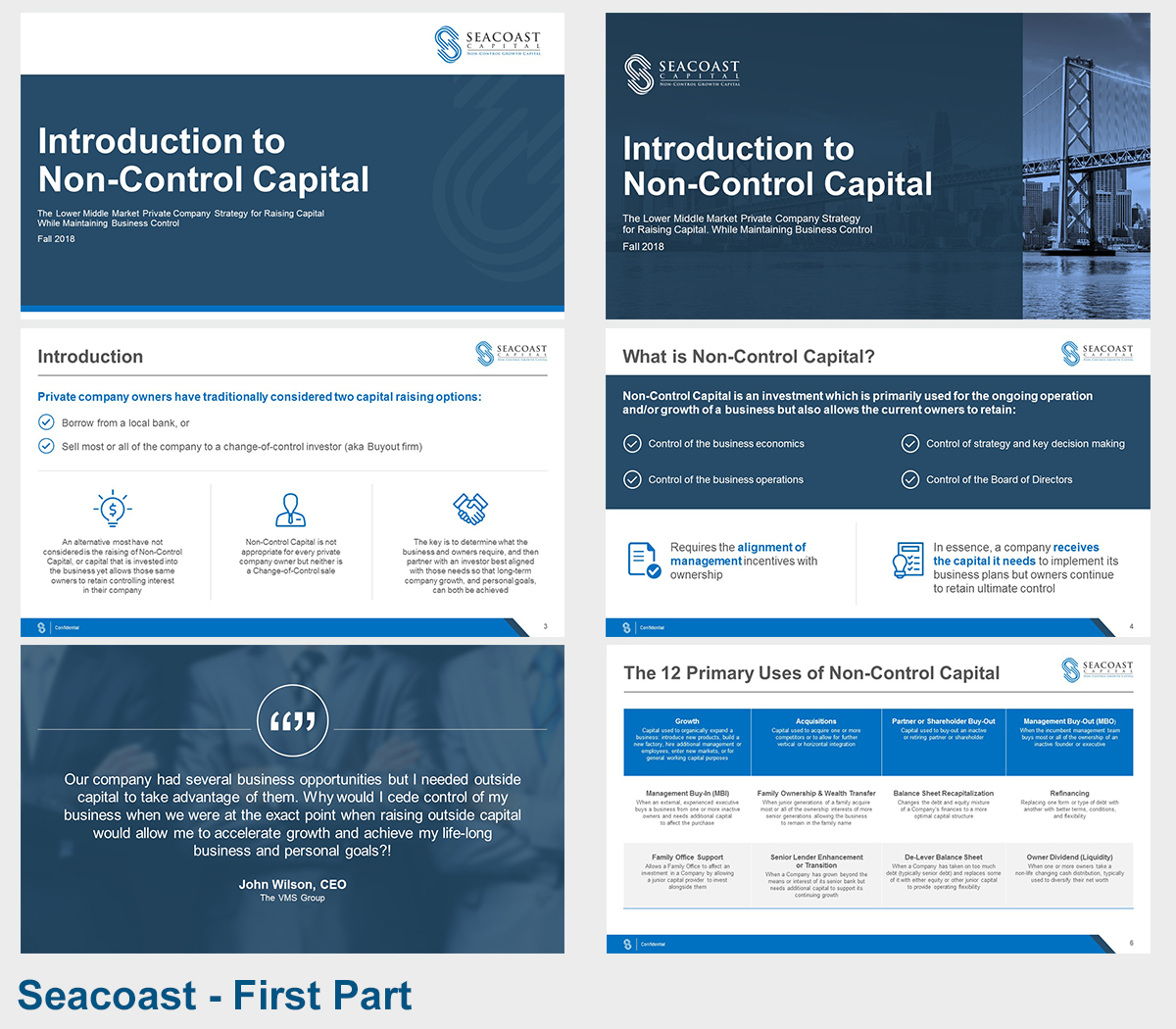 PowerPoint Design by T2 PPTX for Seacoast Capital | Design #20364649