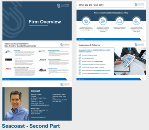 Design de PowerPoint par T2 PPTX pour Seacoast Capital | Design : #20364650