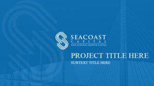 Design de PowerPoint par Best Design Hub pour Seacoast Capital | Design : #20268304