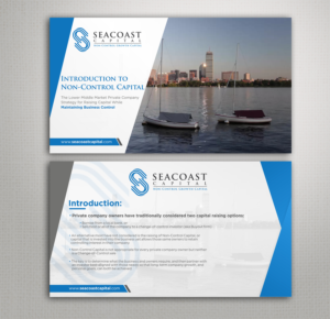 Design de PowerPoint par ecorokerz pour Seacoast Capital | Design : #20270848