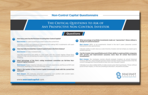 Design de PowerPoint par ecorokerz pour Seacoast Capital | Design : #20305290