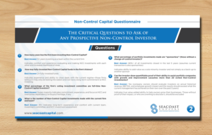 Design de PowerPoint par ecorokerz pour Seacoast Capital | Design : #20313335