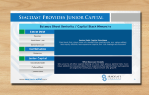 Design de PowerPoint par ecorokerz pour Seacoast Capital | Design : #20319519