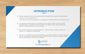 Design de PowerPoint par ecorokerz pour Seacoast Capital | Design : #20319541