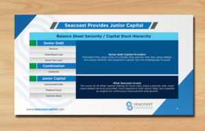 Design de PowerPoint par ecorokerz pour Seacoast Capital | Design : #20319542