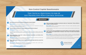 Design de PowerPoint par ecorokerz pour Seacoast Capital | Design : #20319543