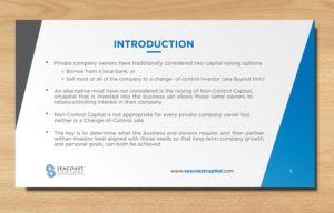 PowerPoint Design by ecorokerz for Seacoast Capital | Design: #20360406