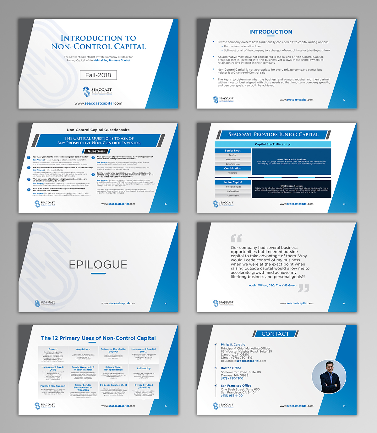 PowerPoint Design by ecorokerz for Seacoast Capital | Design #20364693