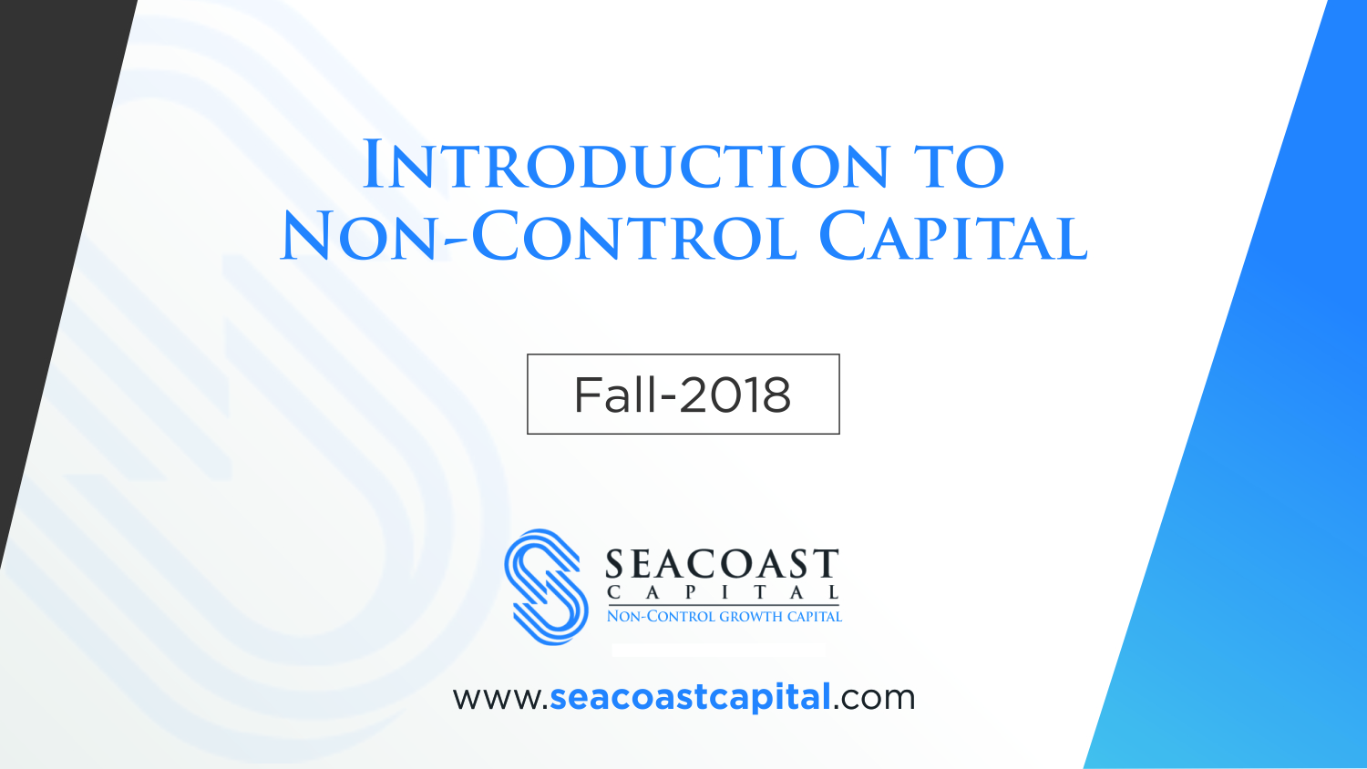 PowerPoint Design by ecorokerz for Seacoast Capital | Design #20418011