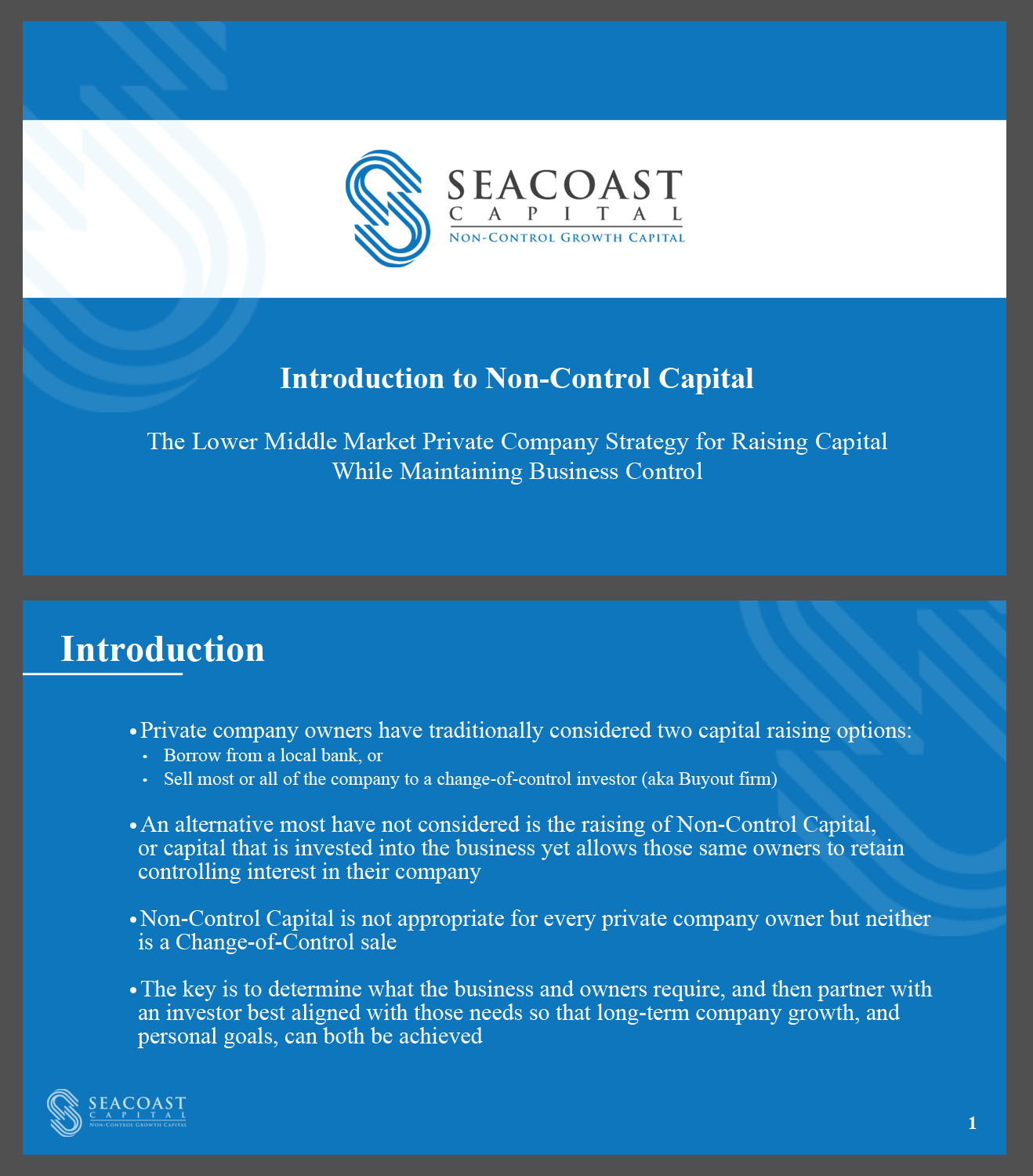 PowerPoint Design by Abiyoso28 for Seacoast Capital | Design #20265373