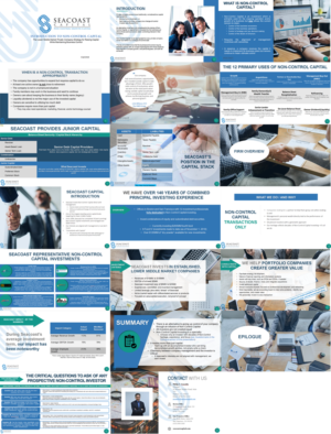 PowerPoint Design by IndreDesign for Seacoast Capital | Design #20284869