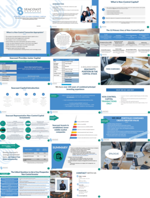 PowerPoint Design by IndreDesign for Seacoast Capital | Design: #20310954