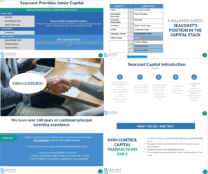 Design de PowerPoint par IndreDesign pour Seacoast Capital | Design : #20334498