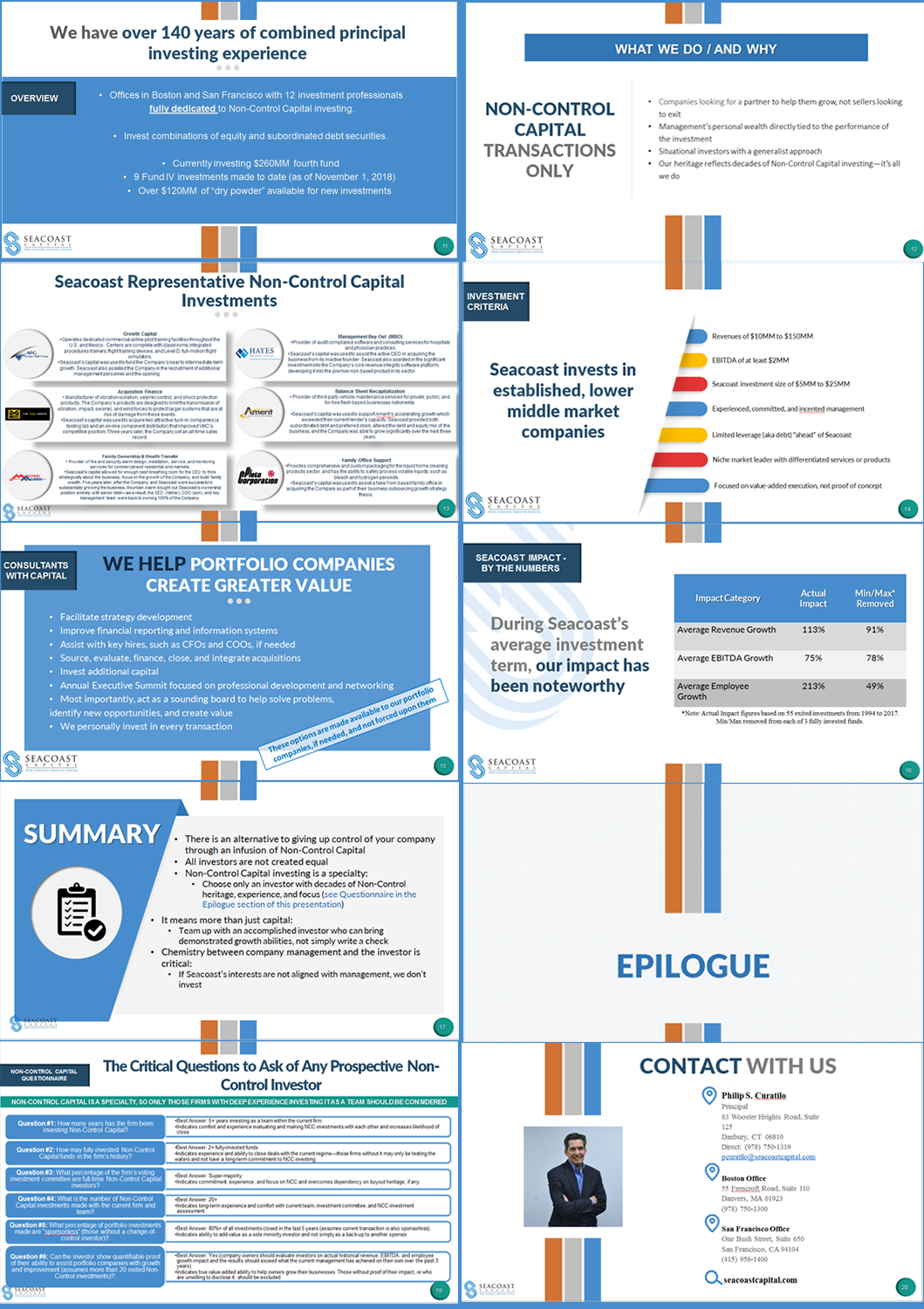 PowerPoint Design by IndreDesign for Seacoast Capital | Design #20344532