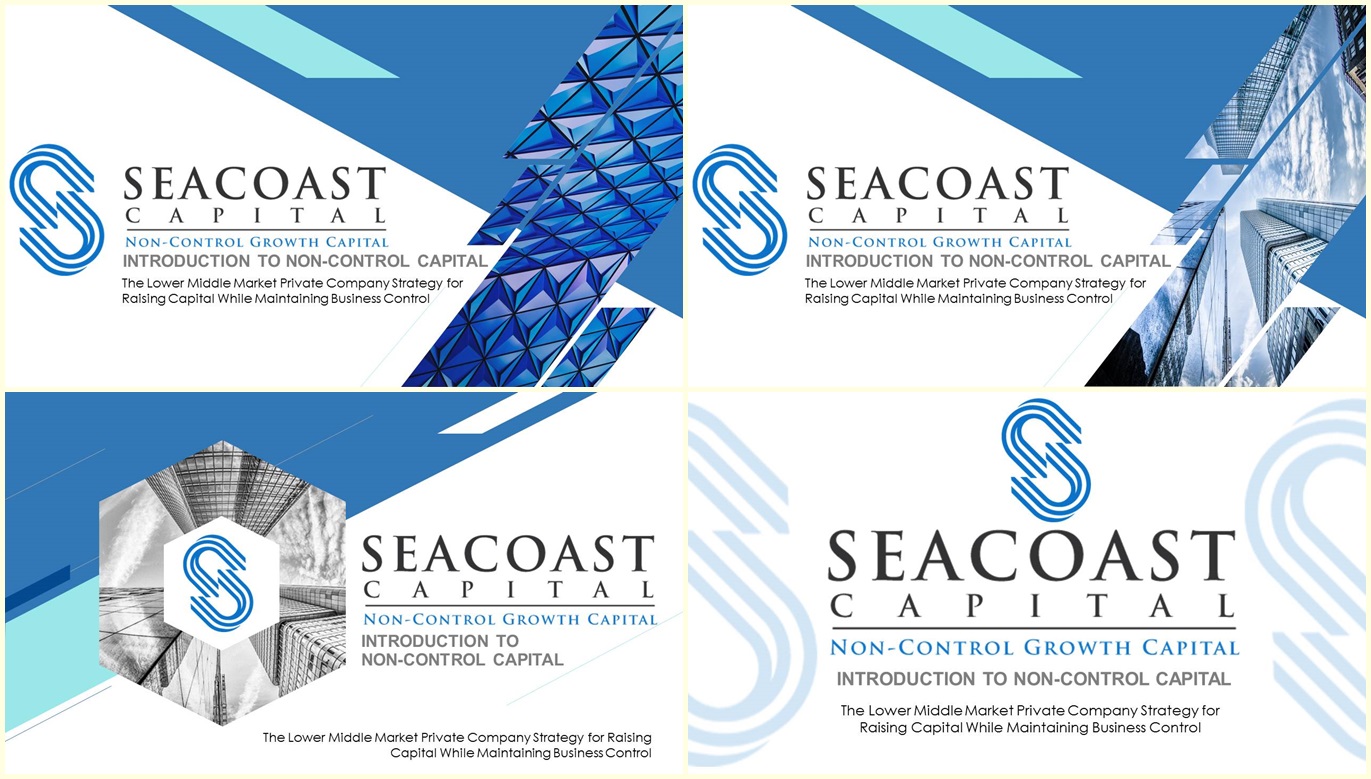 Design de PowerPoint par Rizia.K pour Seacoast Capital | Design #20325294