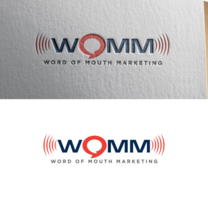 WOMM or Word of mouth marketing | Logo Design by concepts