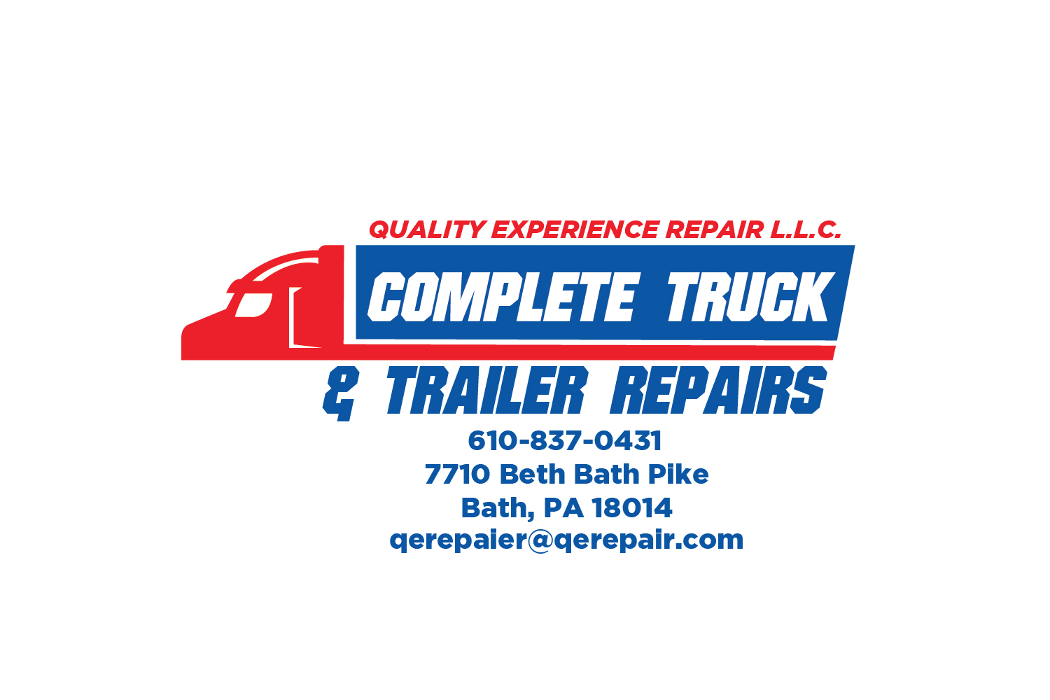 Logo Design by renderman for Quality Experience Repair L.L.C. | Design #20277231