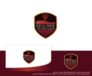 Logo Design by alvinnavarra for Kegs and More Liquor | Design: #20307553