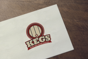 Logo Design by Farooq Zahid for Kegs and More Liquor | Design: #20659293