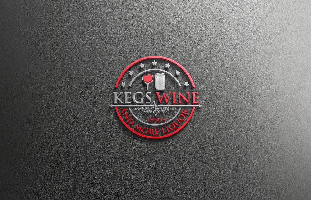 Logo Design by Habibur 3 for Kegs and More Liquor | Design #20682124