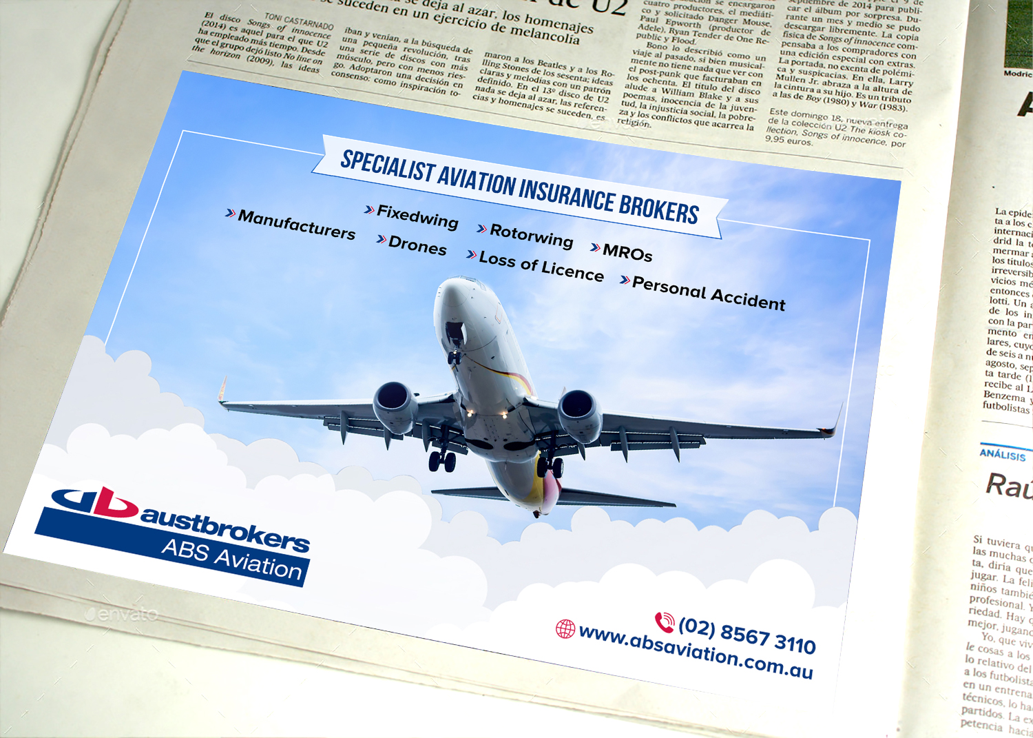 Newspaper Ad Design by creative.bugs for this project | Design #20277822