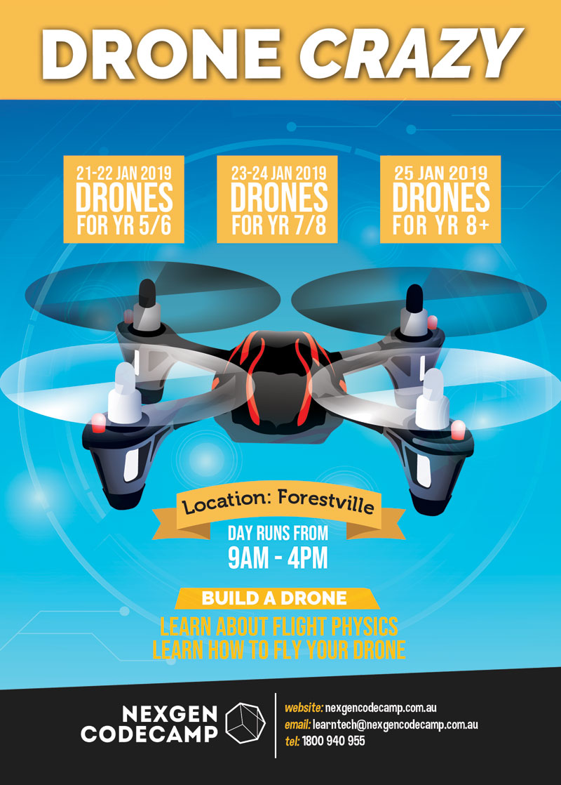 Flyer Design by alessandroevge for Nexgen Codecamp Pty Ltd | Design #20264751