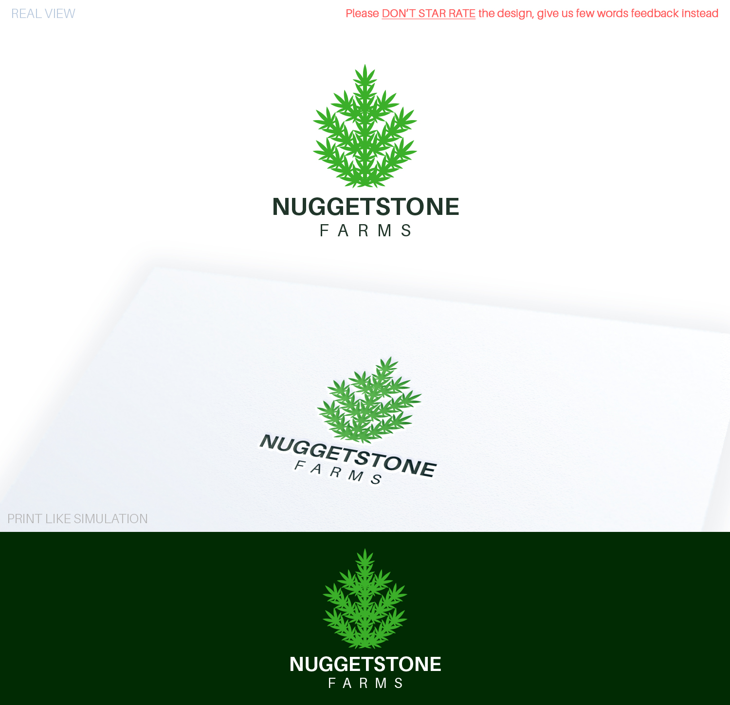 Logo Design by Anthony for Nuggeststone Farms | Design #20285199