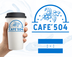Cafe 504 | Diseño de Logo por TSU Creations