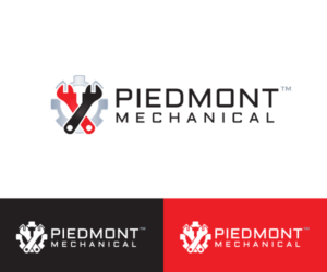 Piedmont Mechanical | Logo Design by Visartes